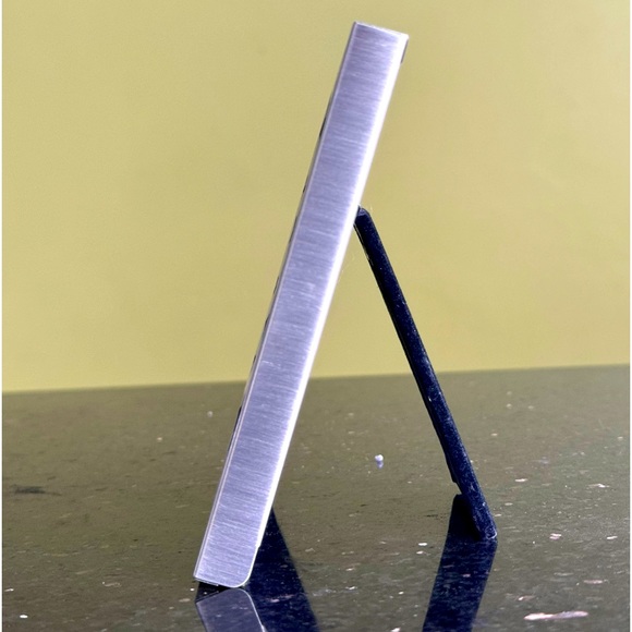 Brushed nickel frame for table or wall - Picture 2 of 2